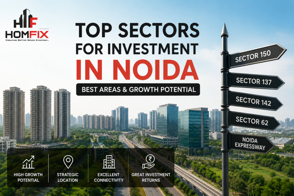 Top Sectors for Investment in Noida
