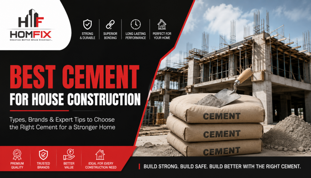 Best Cement for House Construction