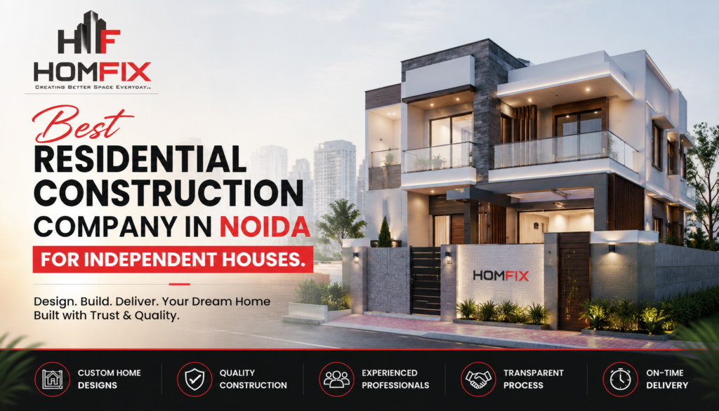 residential construction company in noida