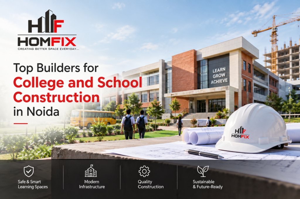 Top builders for school and college construction in Noida